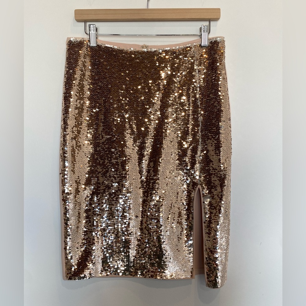Sequin skirt